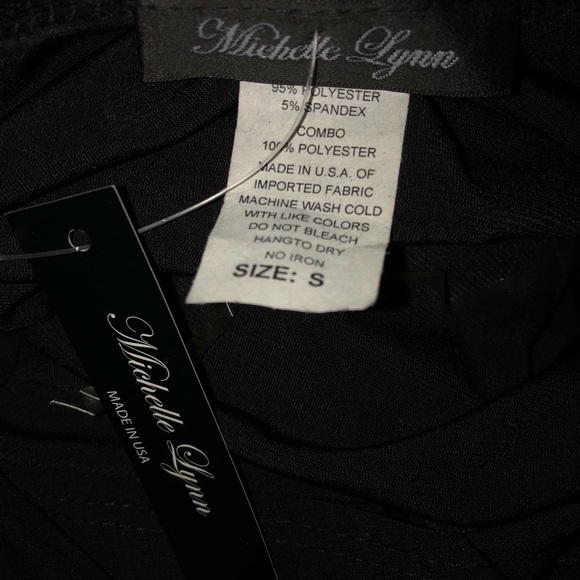 NWT Michelle Lynn Black Shawl - Picture 2 of 10